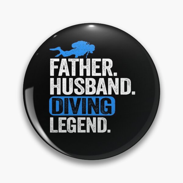 Item preview, Scuba Diving Dad Gift Father Husband Diving Legend designed and sold by Stronzi.
