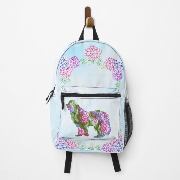 Newfie Hydrangea Design Backpack