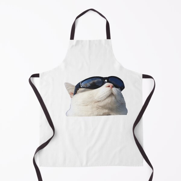 Item preview, funny cat wearing sunglasses, cat with glasses, for cat lovers designed and sold by Elonshop.