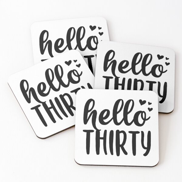 Item preview, Hello Thirty designed and sold by designeclipse.