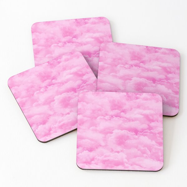 Item preview, Pink sky, dreamy pink fluffy clouds, cloudy sky designed and sold by Glimmersmith.