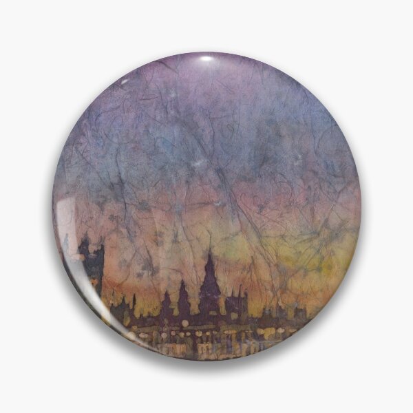 Item preview, Big Ben (clock of Elizabeth Tower) of Houses of Parliament silhouetted on banks of River Thames- London, United Kingdom  designed and sold by rfoxphoto.