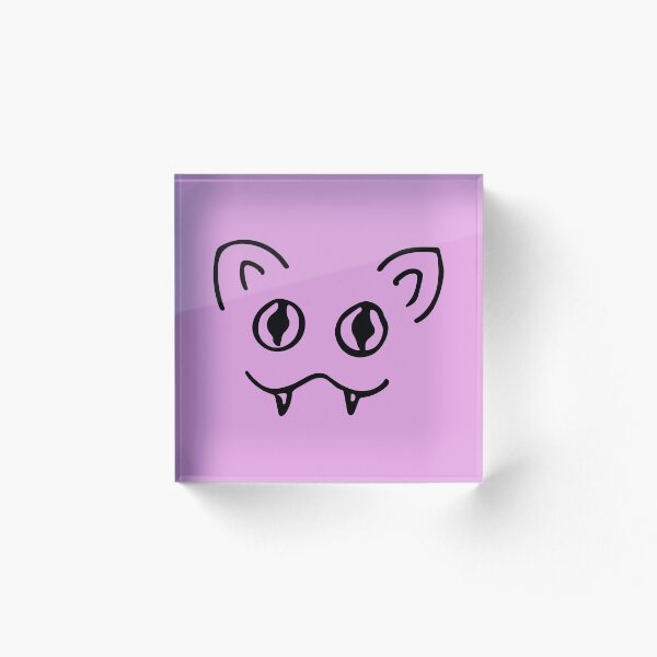 Item preview, Cat/Bat Face? designed and sold by AvengedCrow.