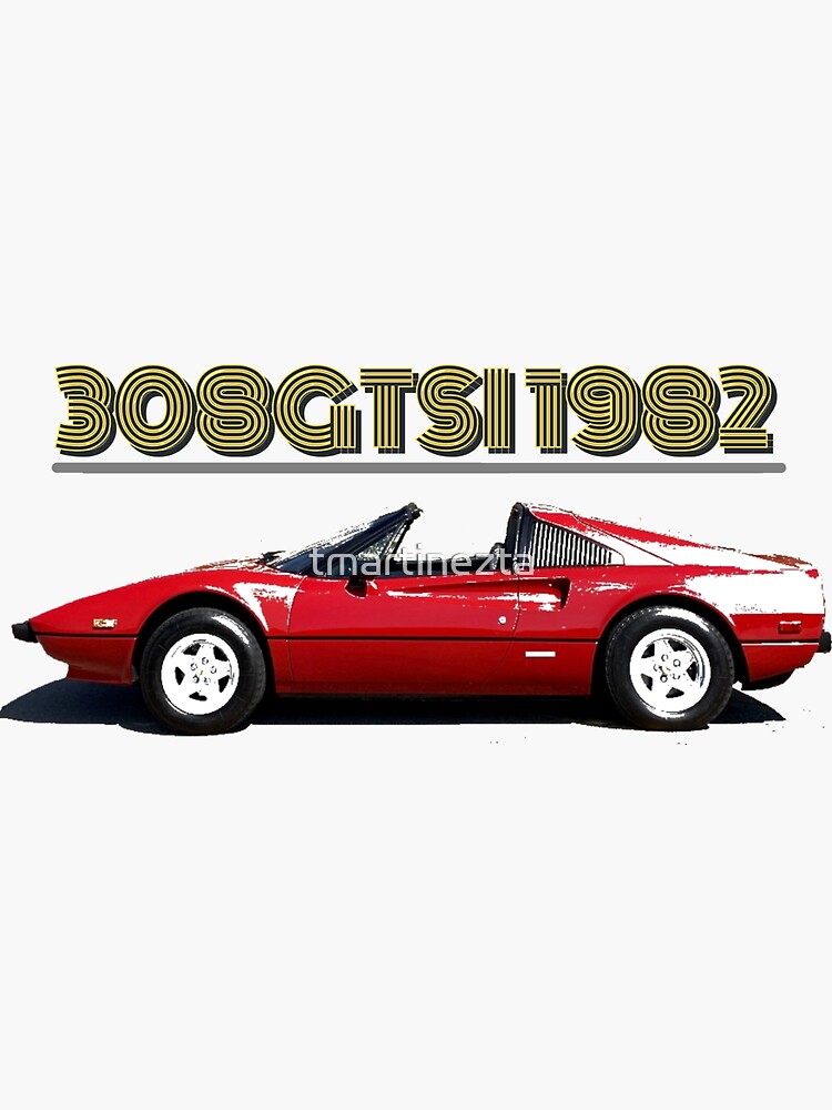 Autocollants Ferrari 308 GTB Rally Targa Florio 1981 6 fentes calques
