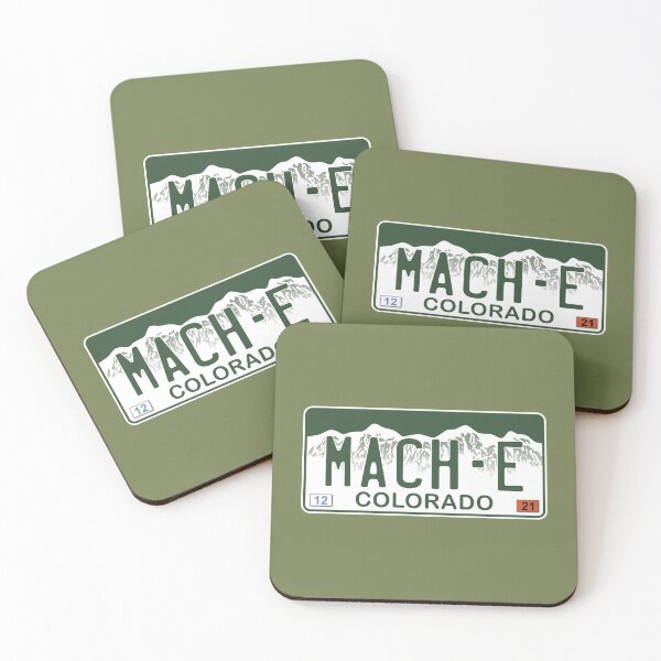 Item preview, Mach-E Colorado License Plate designed and sold by zealology.