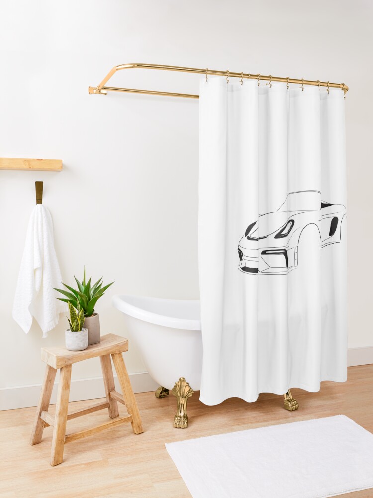 Alternate view of SPYDER Series Two Shower Curtain