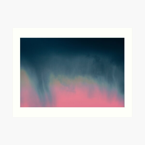 Vibrant Clouds Art Print