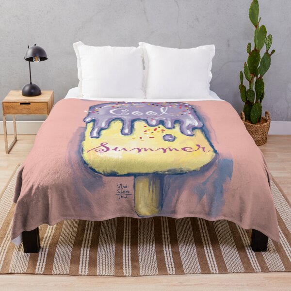 Item preview, Sweet cold colourful  ice cream. Hot summer time. designed and sold by RukkiZukkiArt.