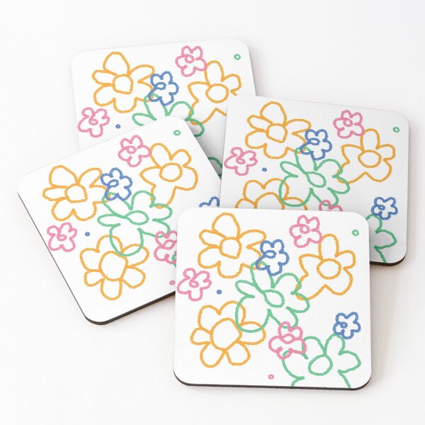 Item preview, Sketch Flowers designed and sold by art-by-gui.