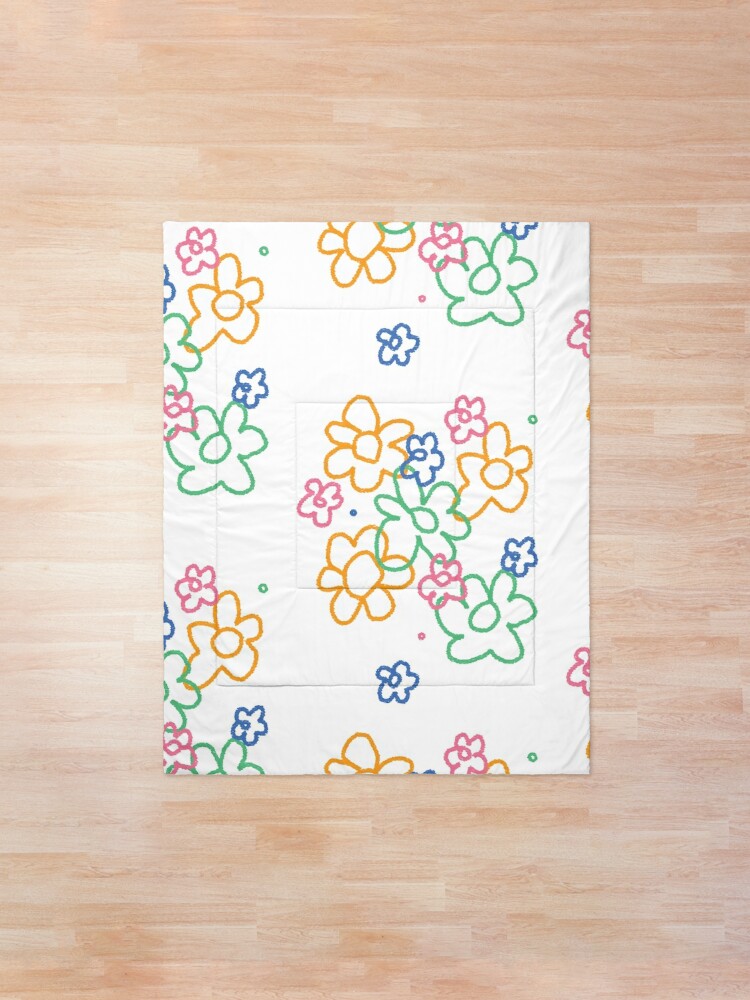 Disover Sketch Flowers Quilt