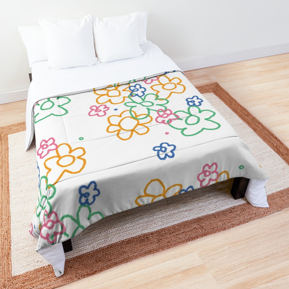 Disover Sketch Flowers Quilt