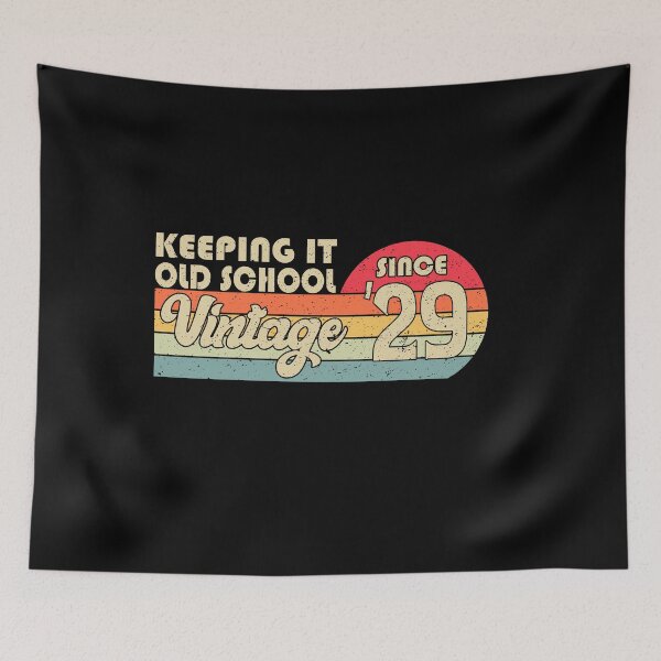 Item preview, Keeping It Old School Retro |29 Years Old Birthday designed and sold by YAHIA-14.
