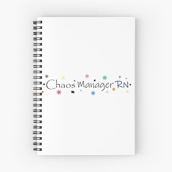 Item preview, Chaos Manager RN with stars designed and sold by ArtsyRabbit.