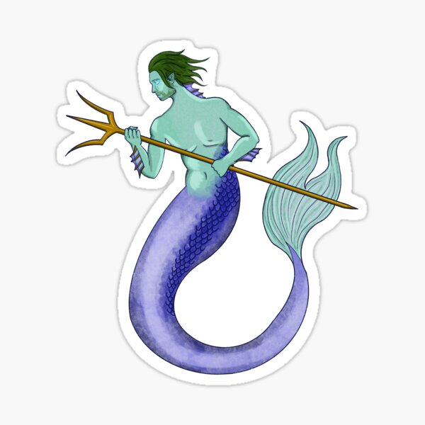 Artikel-Vorschau von Merman, designt und verkauft von GStouderArt.