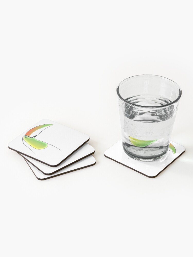 Alternate view of PuraVida Toucan Series Coasters (Set of 4)
