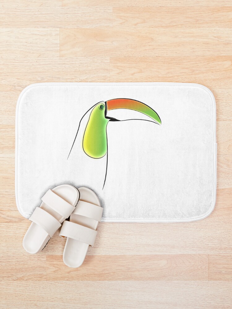 Alternate view of PuraVida Toucan Series Bath Mat