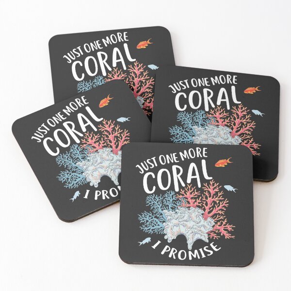 Item preview, Just One More Coral designed and sold by Clara Hollins.
