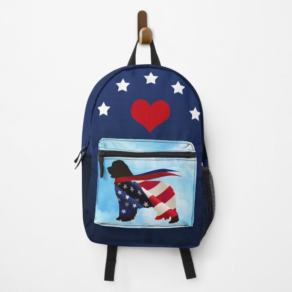 Item preview, Patriotic Newfie designed and sold by Christine Mullis.