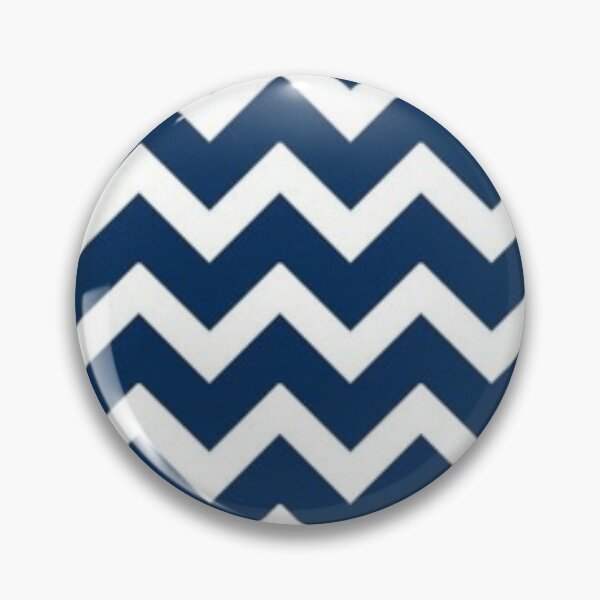 Item preview, Navy Blue and White Chevron zigzag pattern designed and sold by TheCatmeow2000.