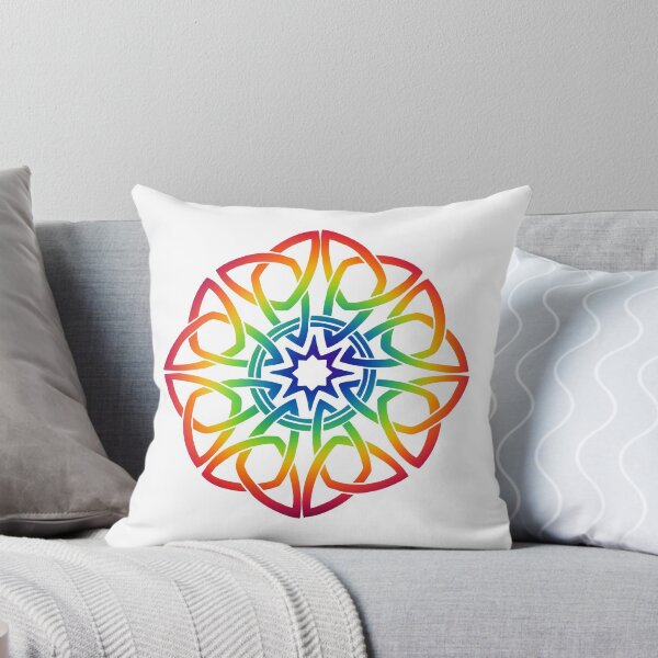 Item preview, Rainbow Celtic Knot designed and sold by girlybunches.