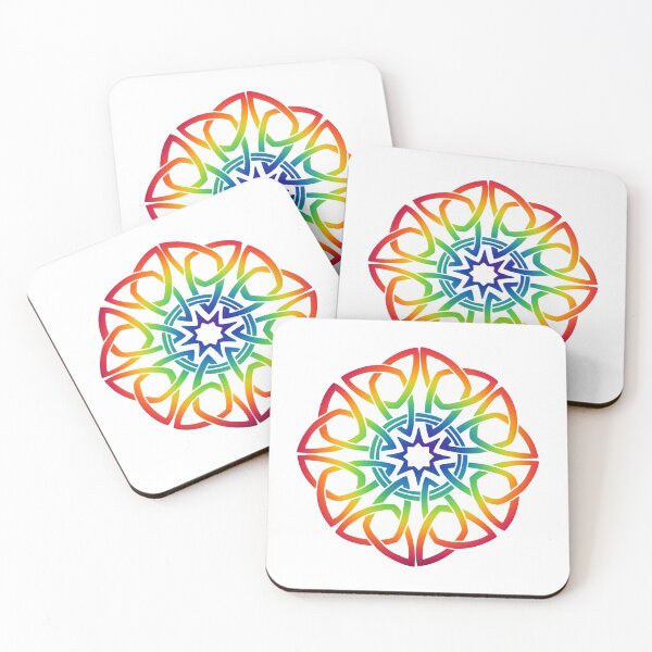 Item preview, Rainbow Celtic Knot designed and sold by girlybunches.