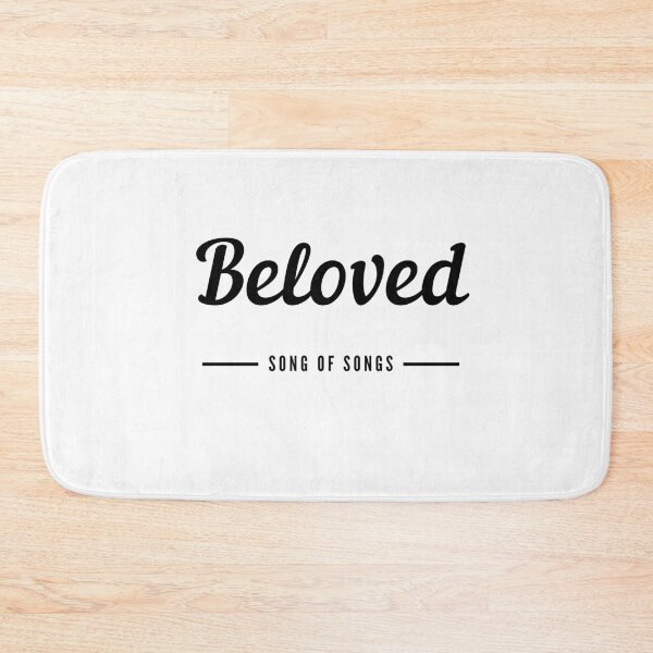 Item preview,  Couple (Lover/Beloved) - Beloved - Song of Songs - Black text White Background designed and sold by missionbear.