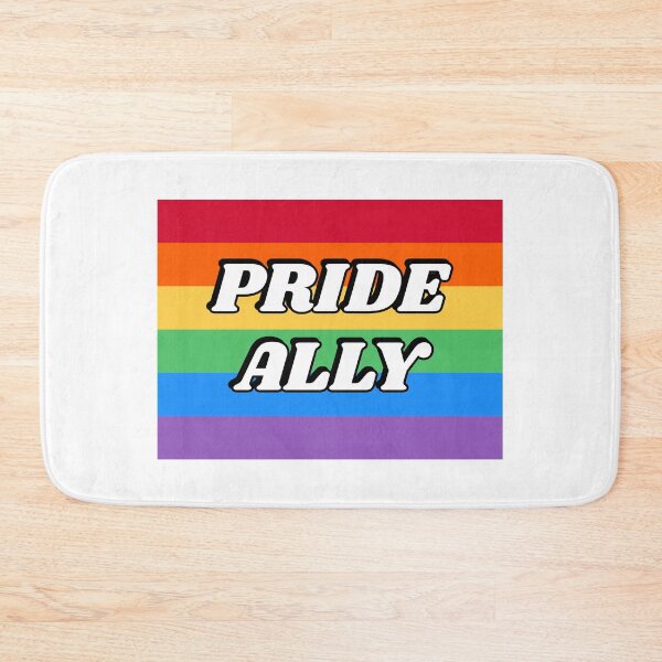 Item preview, Pride Allyship Pride Ally Rainbow Flag Pride March designed and sold by Inspirationmotivation.