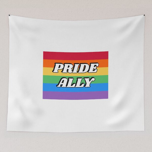 Item preview, Pride Allyship Pride Ally Rainbow Flag Pride March designed and sold by Inspirationmotivation.