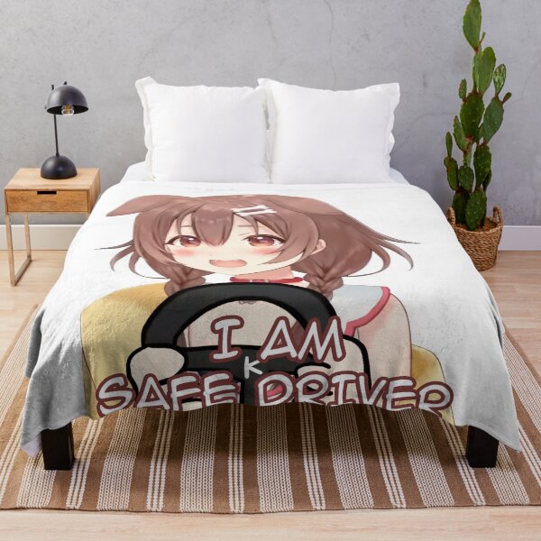 Item preview, Inugami Korone "I am safe driver"  - Hololive designed and sold by OshiOki.