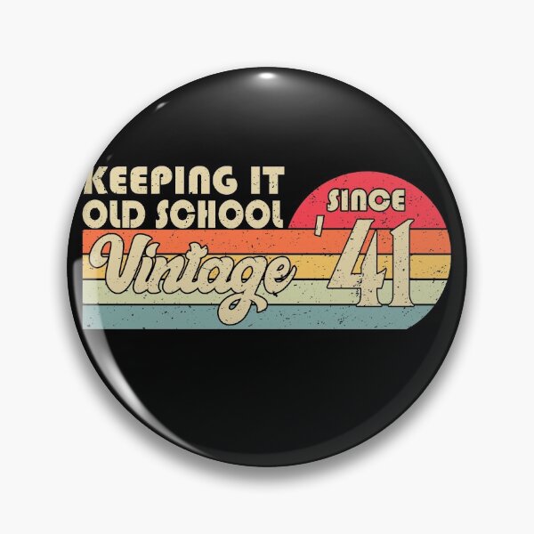 Item preview, Keeping It Old School Retro |41 Years Old Birthday designed and sold by YAHIA-14.