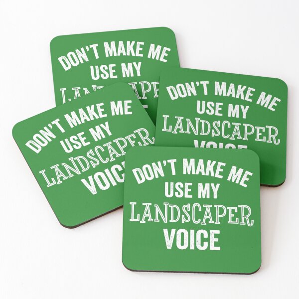 Item preview, Funny Landscaper Voice Loud Lawn Garden Mower Sarcastic Gift designed and sold by carlhunt99.