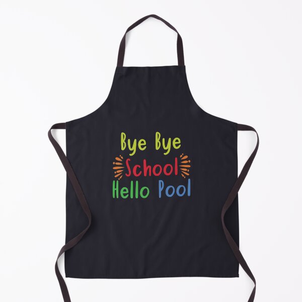 Item preview, bye bye school hello pool, gift for the end of the school year for students and teachers designed and sold by Elonshop.
