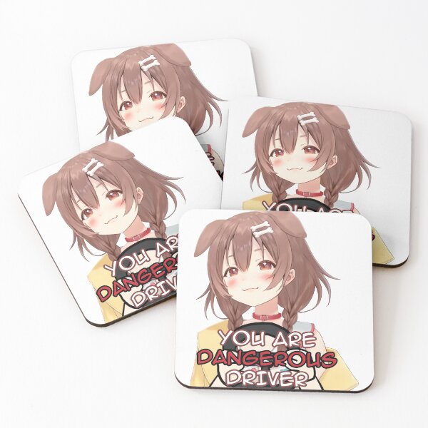 Item preview, Inugami Korone "You are dangerous driver"  - Hololive designed and sold by OshiOki.