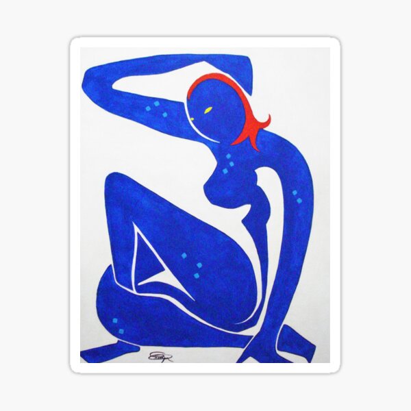 Blue Mutant Sticker