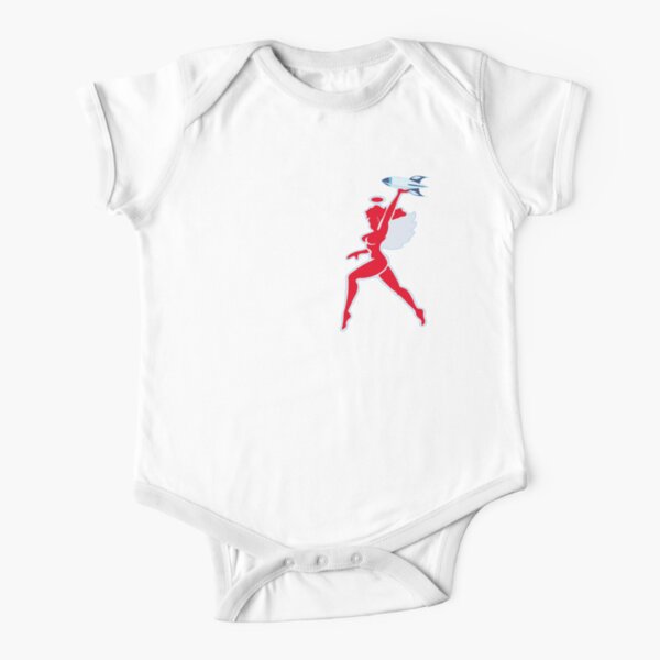 HELLS ANGELS WITH BOMB Short Sleeve Baby One-Piece