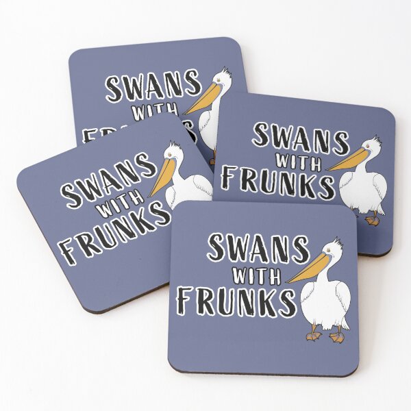 Item preview, Swans with Frunks designed and sold by zealology.