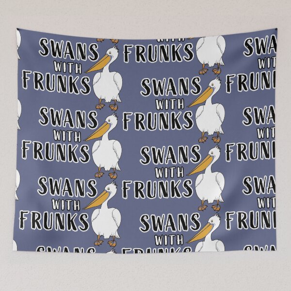 Item preview, Swans with Frunks designed and sold by zealology.