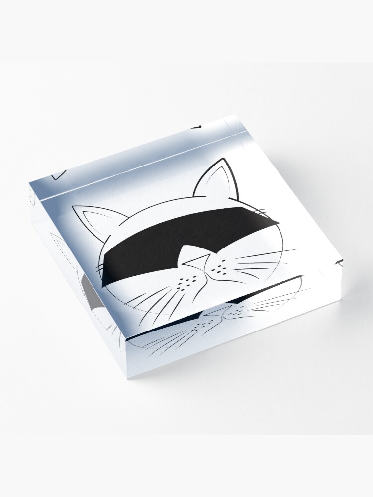 Alternate view of COOL Cat Series Acrylic Block