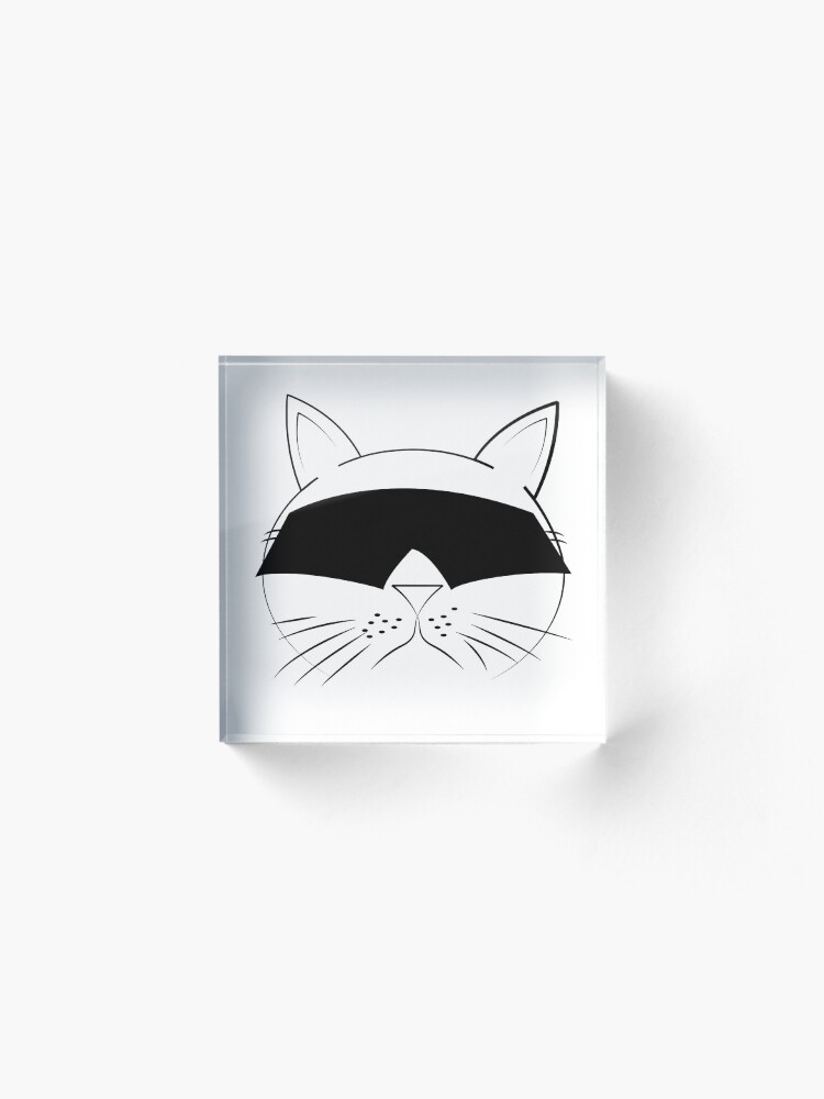 Alternate view of COOL Cat Series Acrylic Block