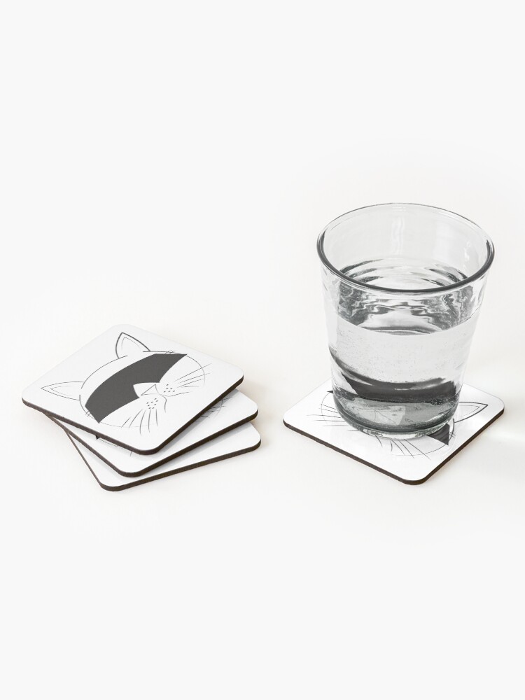 Alternate view of COOL Cat Series Coasters (Set of 4)