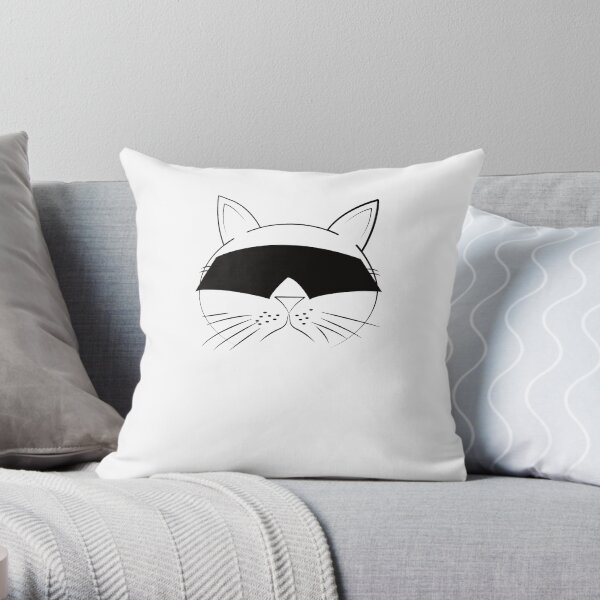 COOL Cat Series Throw Pillow