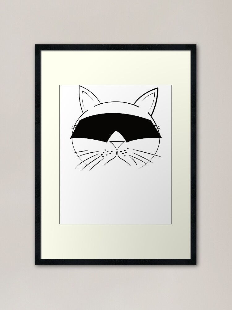 Alternate view of COOL Cat Series Framed Art Print
