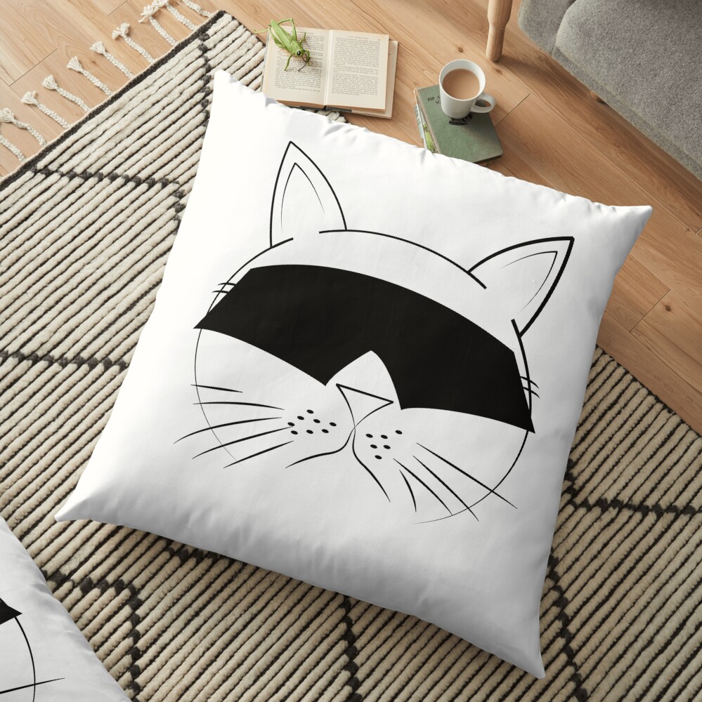 COOL Cat Series Floor Pillow