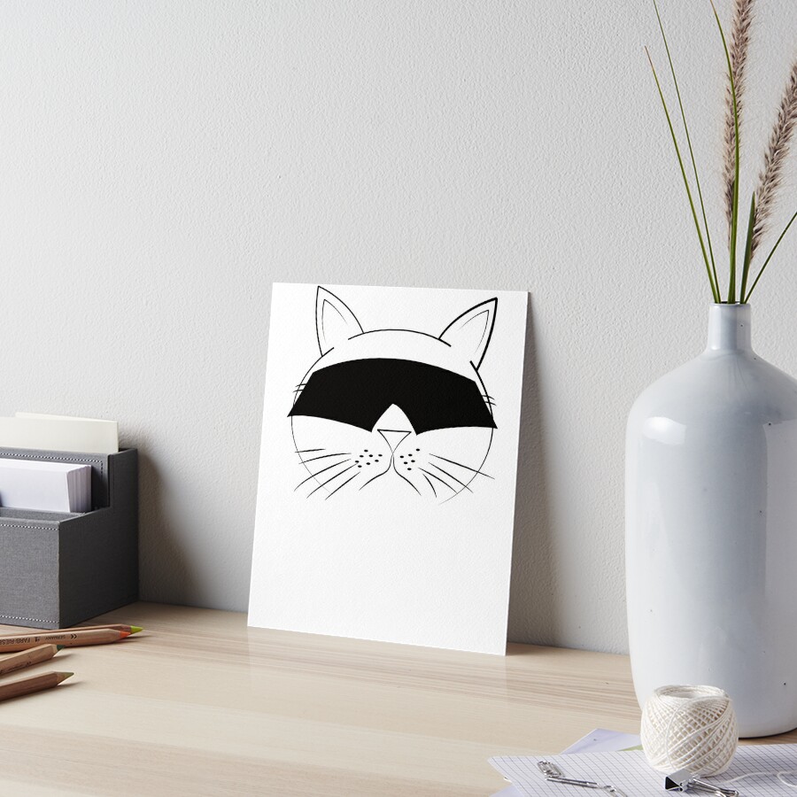 COOL Cat Series Art Board Print