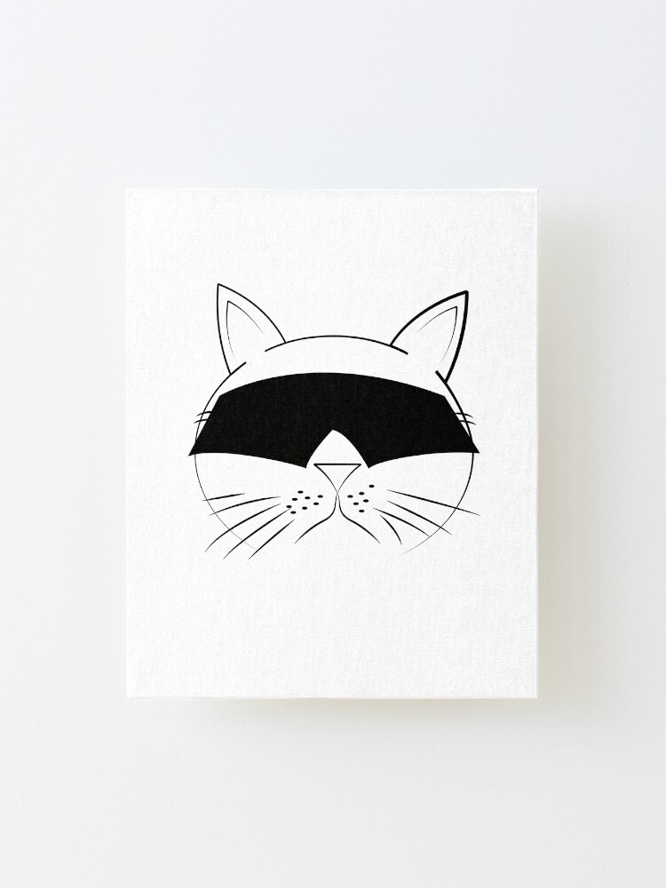 Alternate view of COOL Cat Series Mounted Print