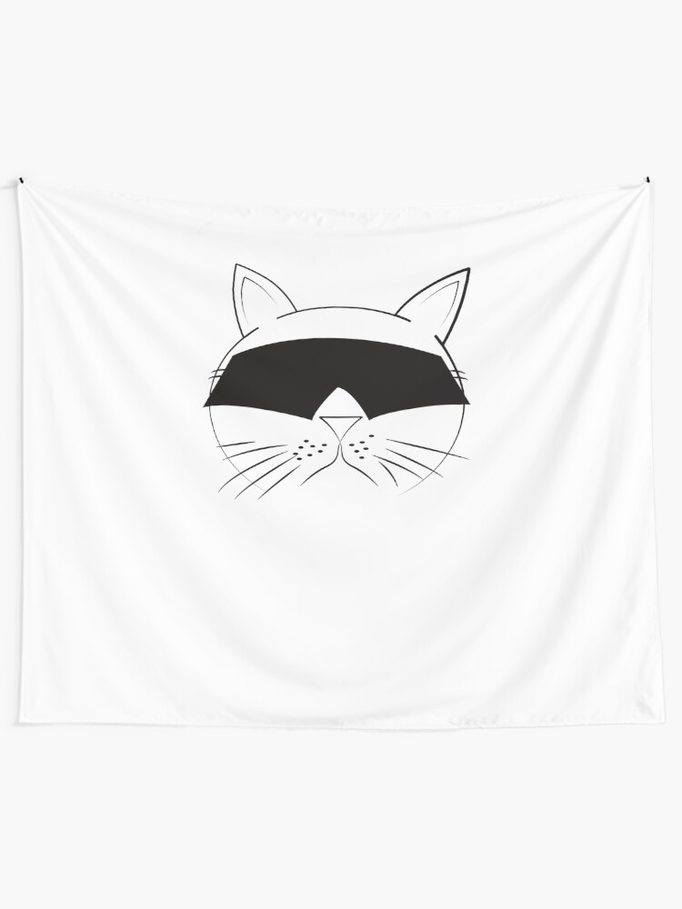 Alternate view of COOL Cat Series Tapestry