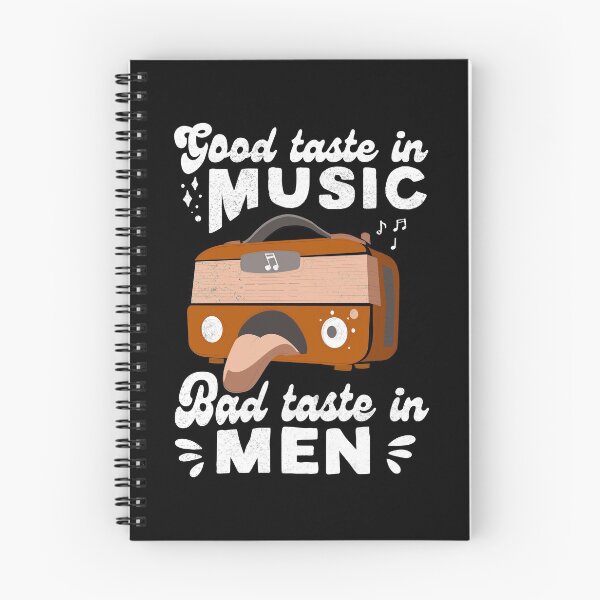 Item preview, Good Taste in Music Bad Taste in Men, Funny Music Vintage  designed and sold by ramenrose.