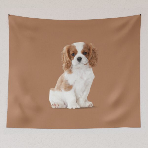Item preview, Cavalier King Charles Spaniel Puppy designed and sold by thecavapootales.