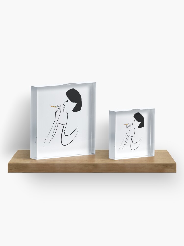 Alternate view of So CLASSY! Acrylic Block