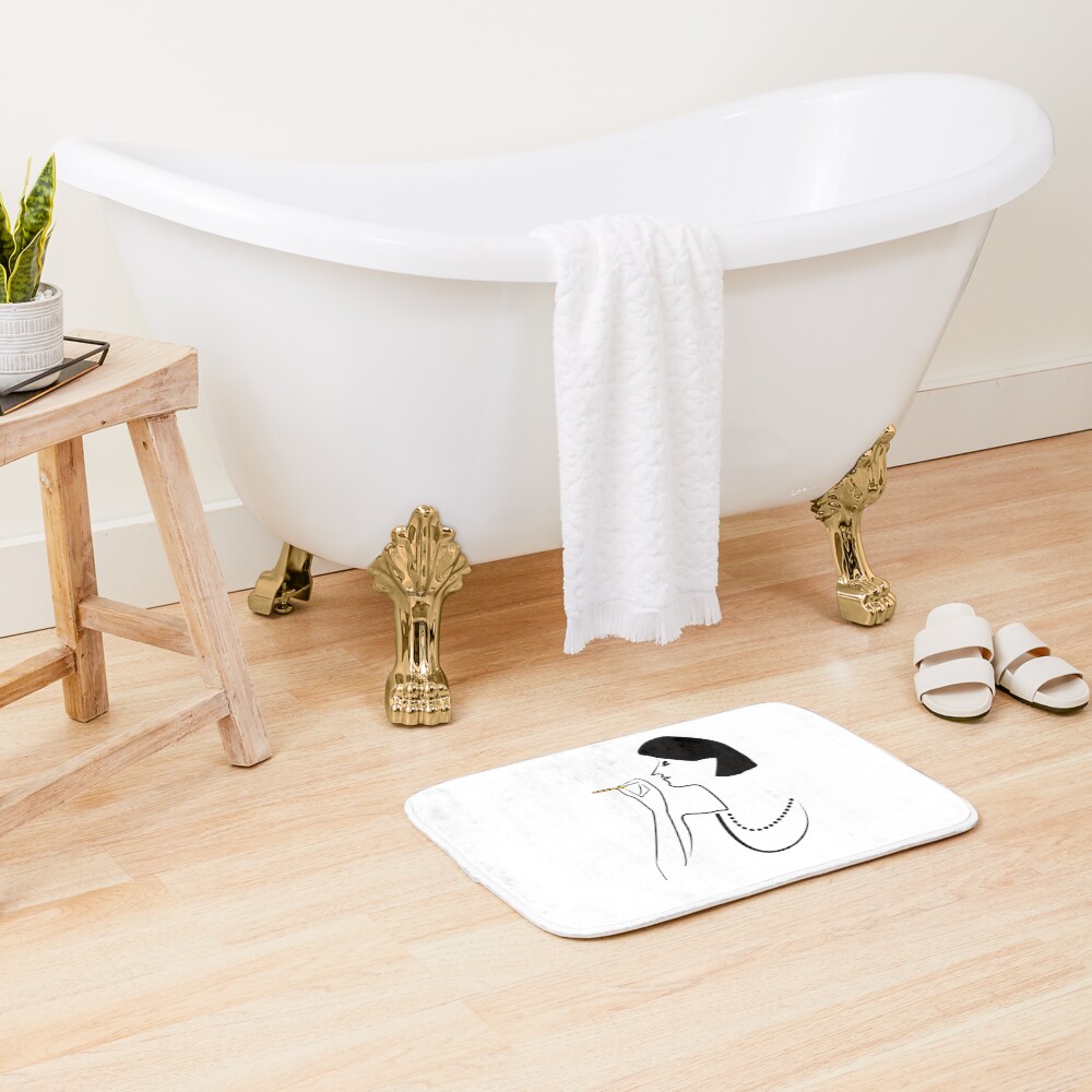 So CLASSY! Bath Mat